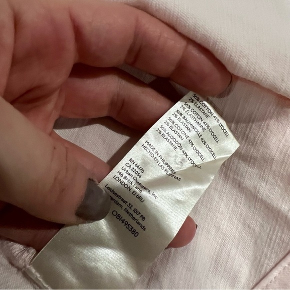 Anthropologie Utility Mini Dress Pink Barbiecore - Picture 10 of 11